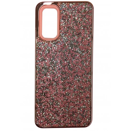 Samsung Galaxy S20 Plus Glitter Bling Case Rose Gold